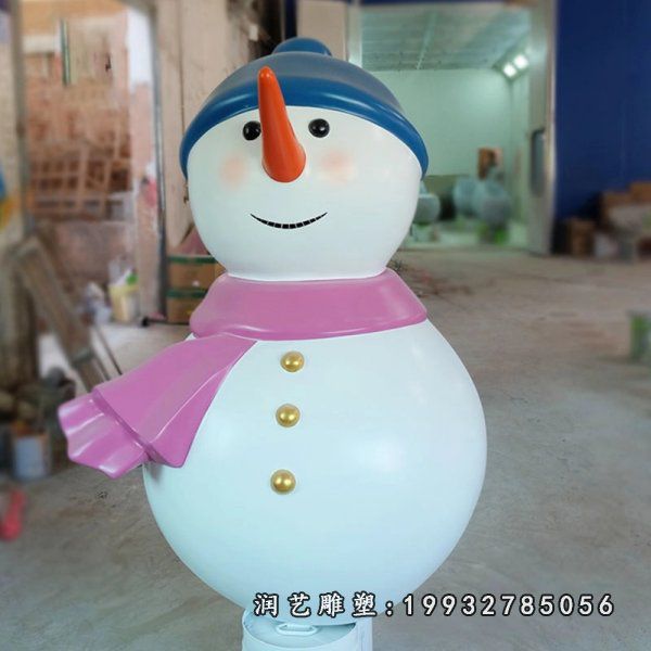 玻璃钢雪人雕塑 (3) 玻璃钢雪人雕塑 (3)