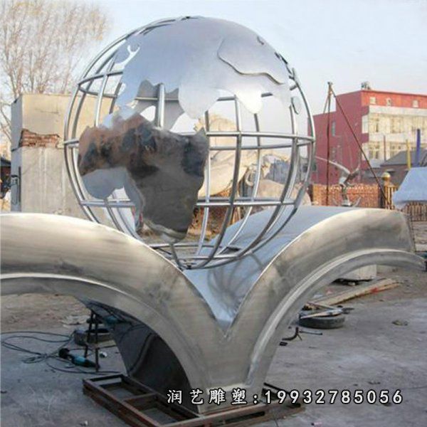 不锈钢翻书空缕球 广场景观雕塑 不锈钢翻书空缕球 广场景观雕塑
