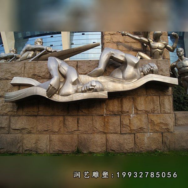 不锈钢游泳雕塑 (4) 不锈钢游泳雕塑 (4)
