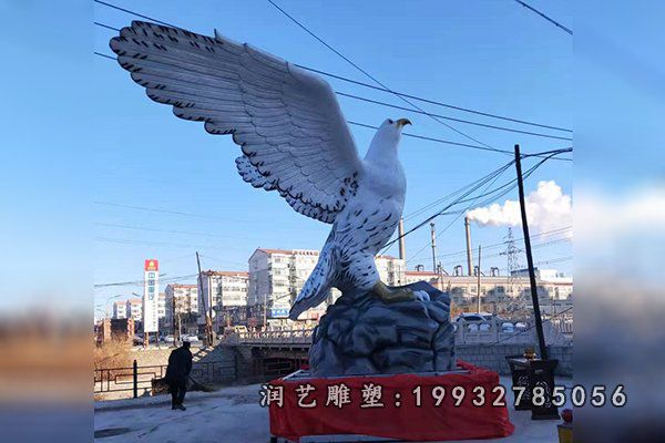 商场老鹰动物铜雕
