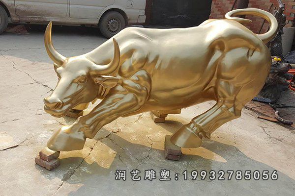 牛铜雕 (2)