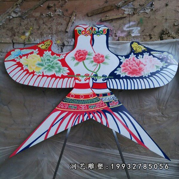 不锈钢风筝雕塑  (4)