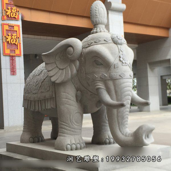 大象石雕 (32)