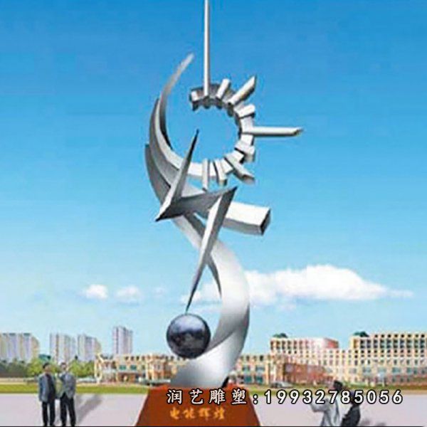 不锈钢辉煌  广场景观雕塑