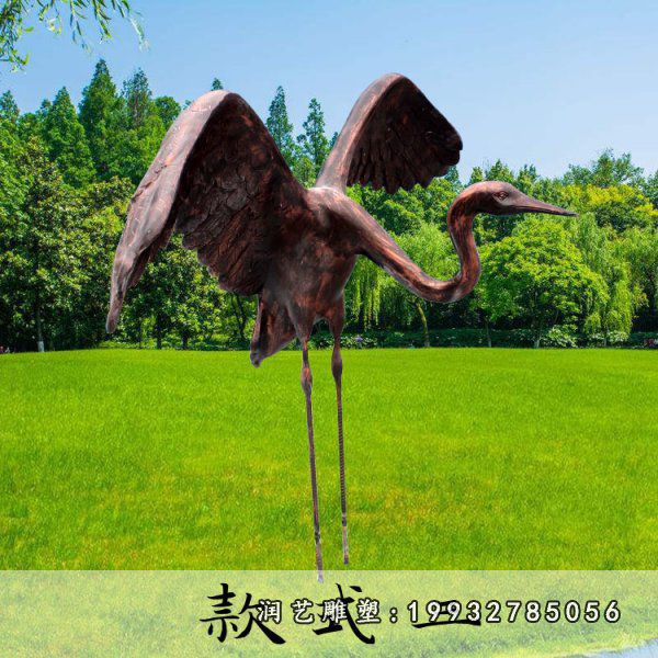 仙鹤铜雕 (106)