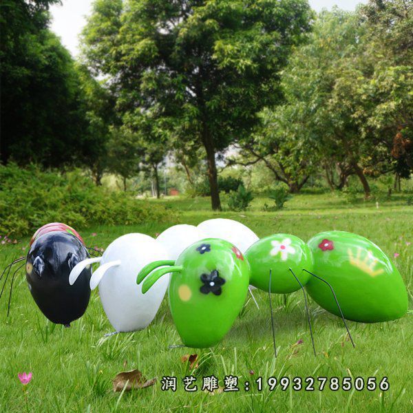 玻璃钢蚂蚁雕塑  (51)