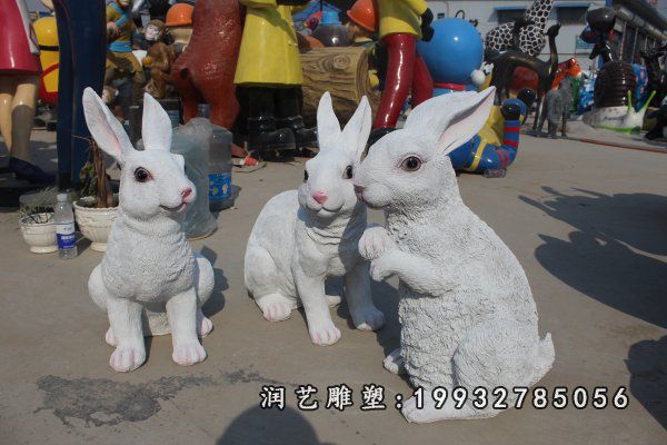 玻璃钢兔子雕塑 (51)