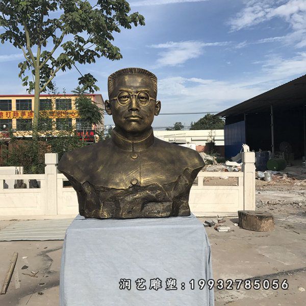 教育家陶行知铜雕  (19)