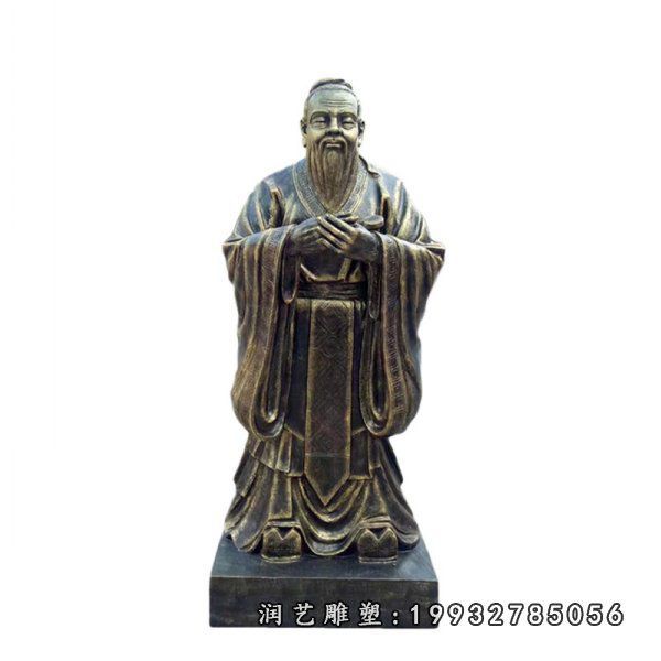 孔子铜雕  (24)
