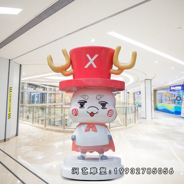 室外玻璃钢公仔卡通雕塑