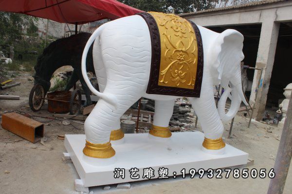 玻璃钢大象雕塑  (32)