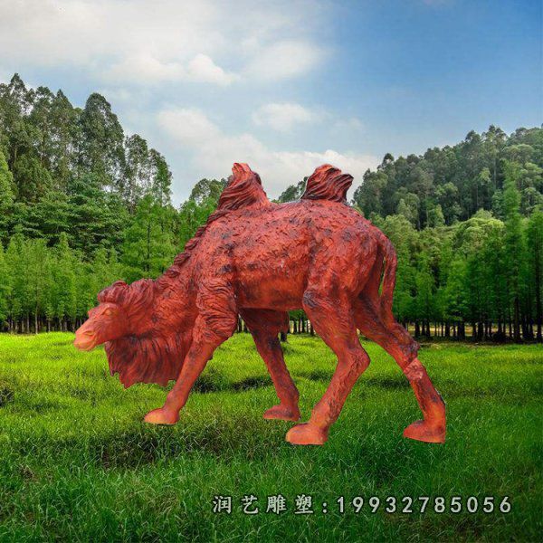 玻璃钢骆驼雕塑  (83)