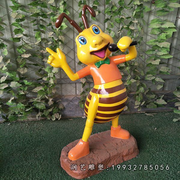 玻璃钢蜜蜂雕塑  (13)