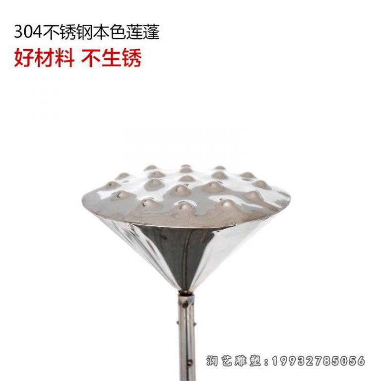 不锈钢莲蓬雕塑  (7)