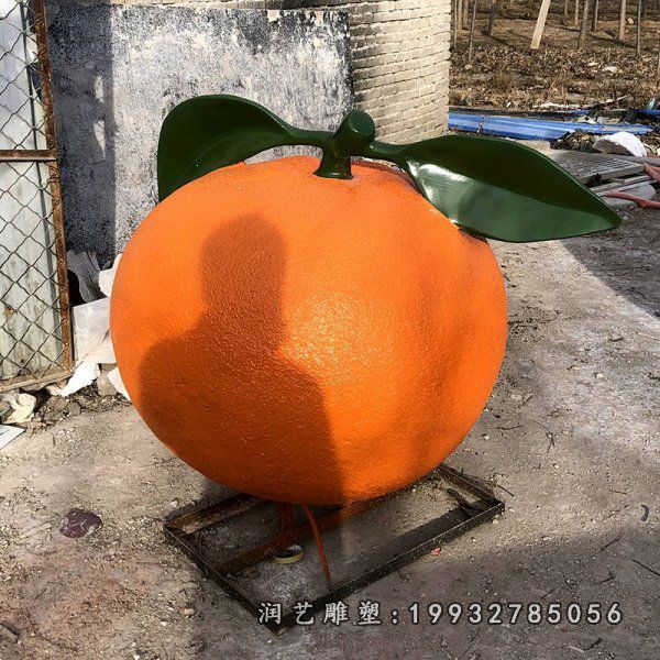 医院玻璃钢水果景观雕塑