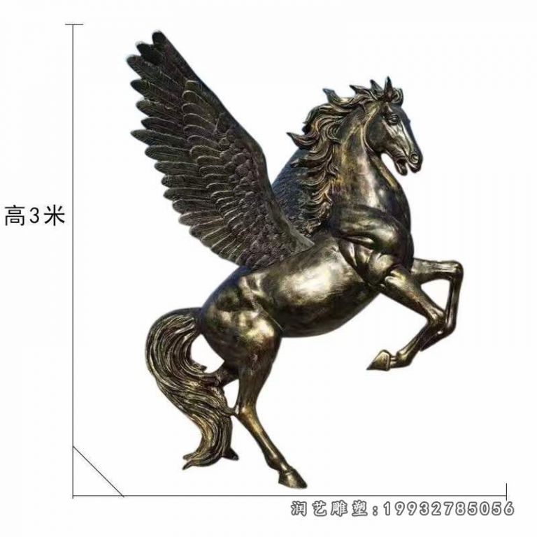 飞马铜雕 (1)