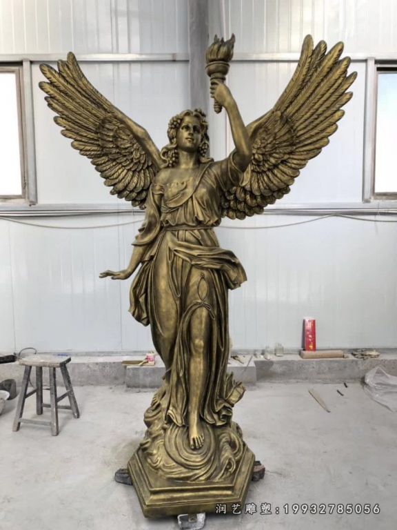 街道铜雕西方人物雕塑 (9)