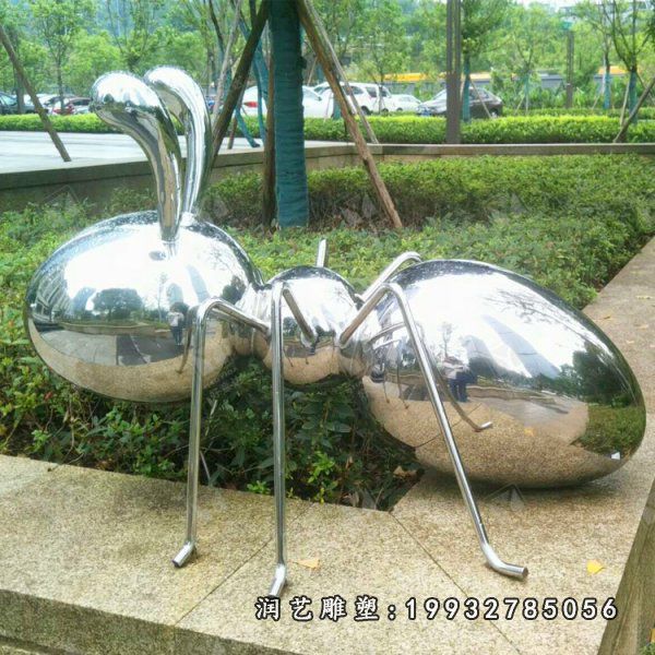 不锈钢蚂蚁雕塑