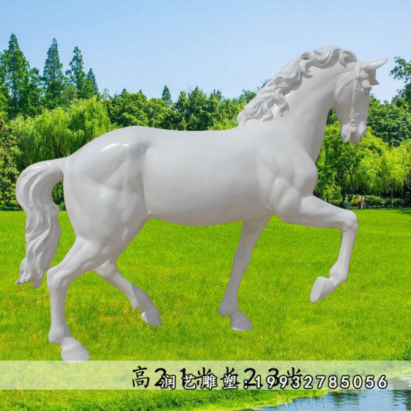玻璃钢马雕塑