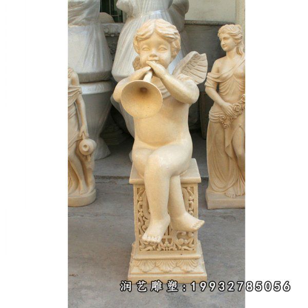 大理石儿童雕塑