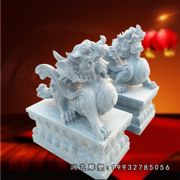 庭院貔貅大理石雕塑
