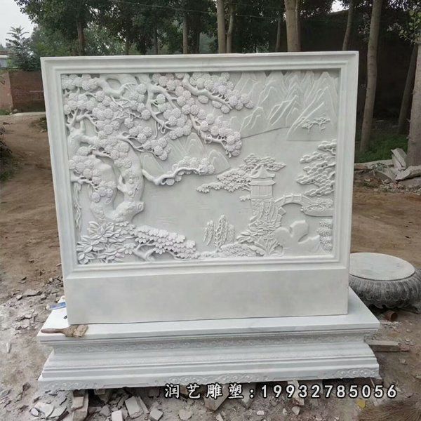 影壁大理石庭院雕塑