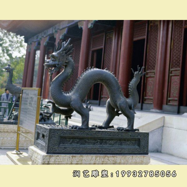 广场铜雕龙雕塑