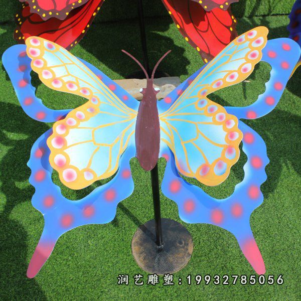 学校不锈钢蝴蝶雕塑