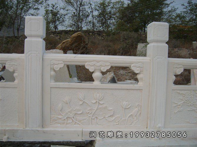 广场栏板景观石雕