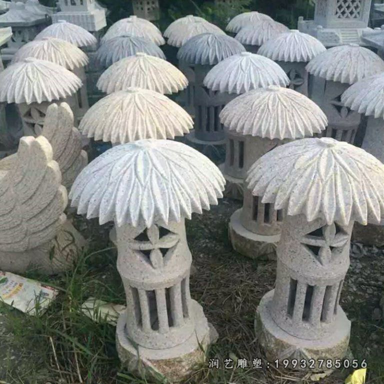 游乐场石灯景观石雕