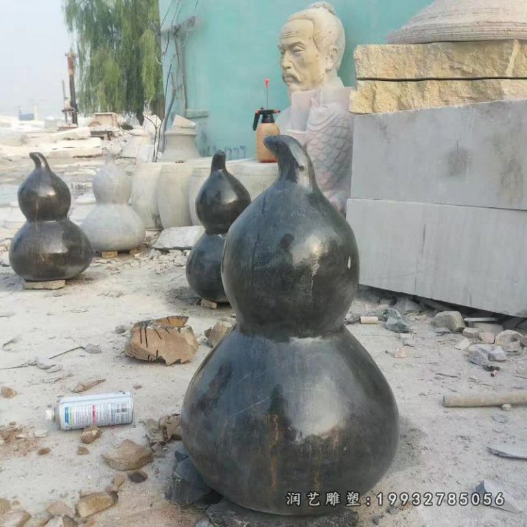 企业景观葫芦石雕