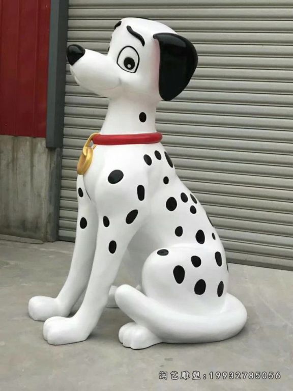 景区玻璃钢动物狗雕塑