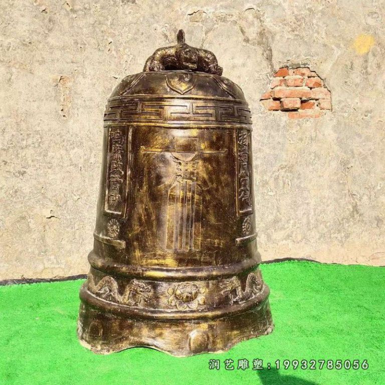 游乐场景观钟铜雕