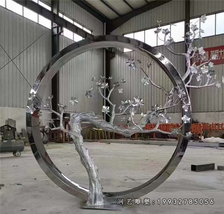 城市不锈钢景观创意雕塑