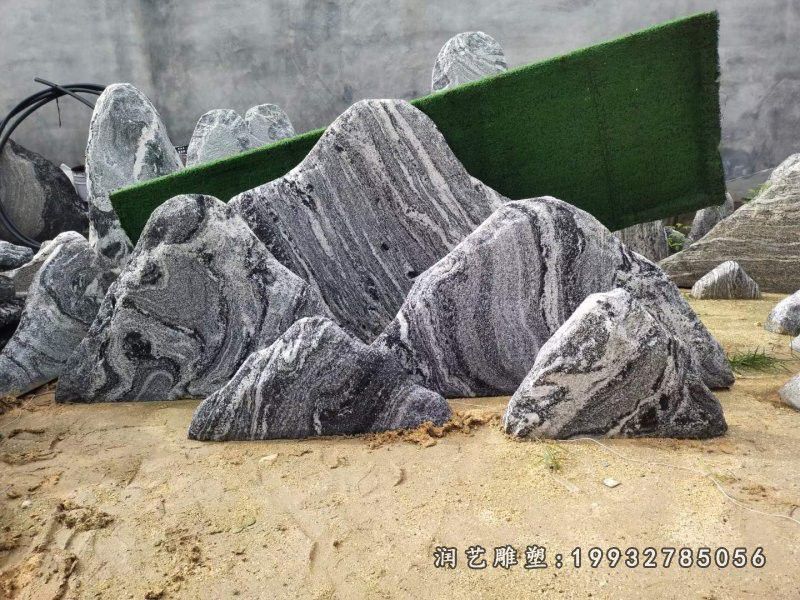 商业街景观假山石雕