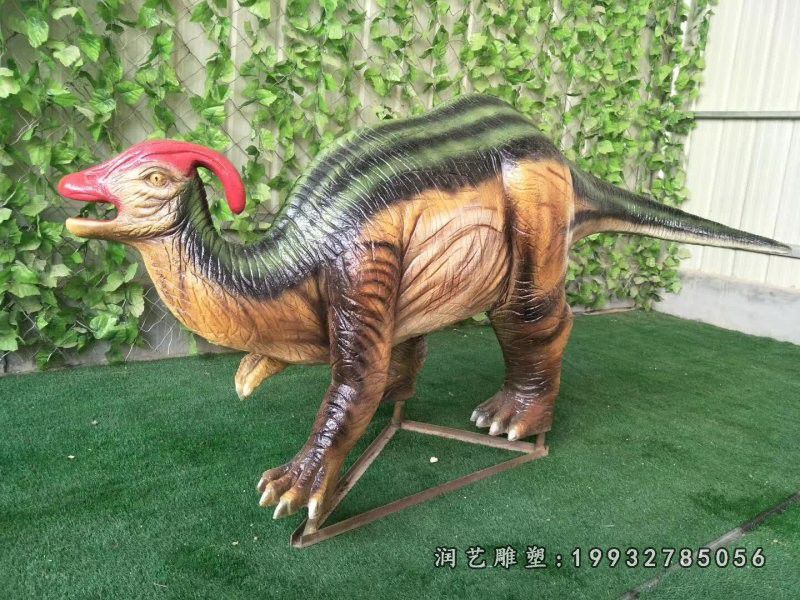 公园玻璃钢恐龙雕塑
