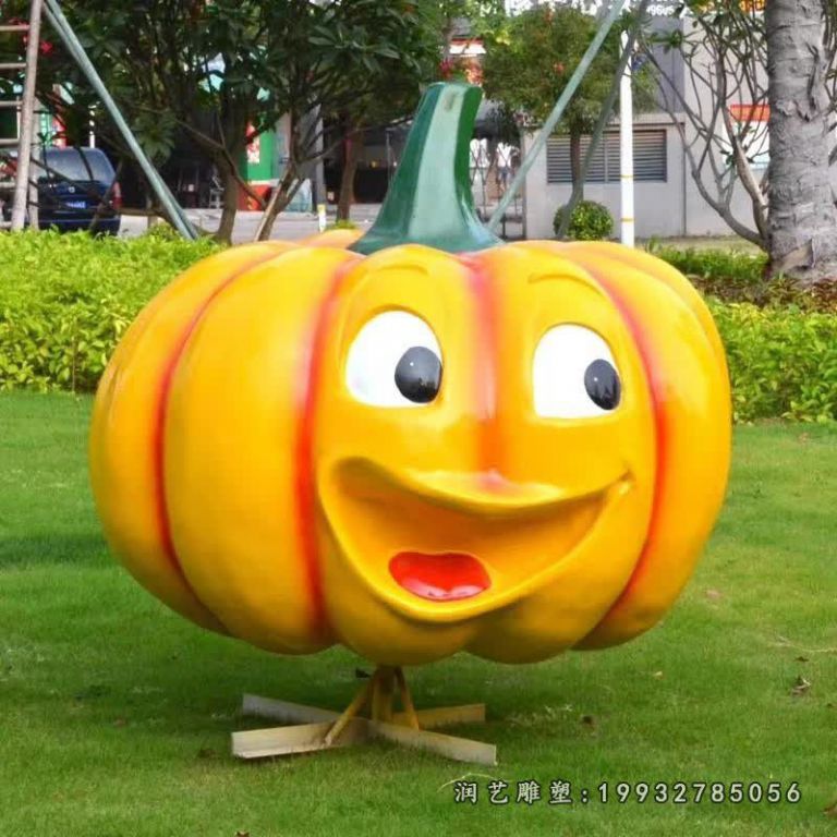 庭院玻璃钢南瓜雕塑