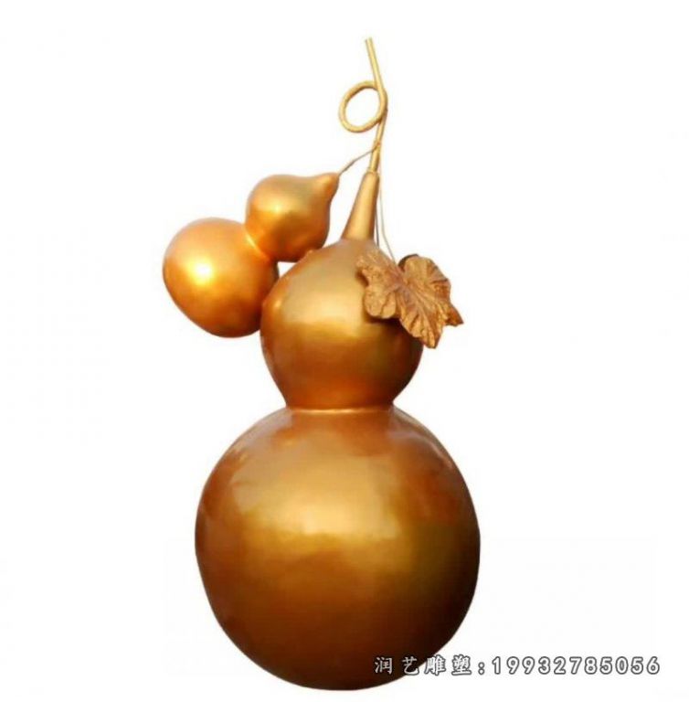 公司景观葫芦铜雕