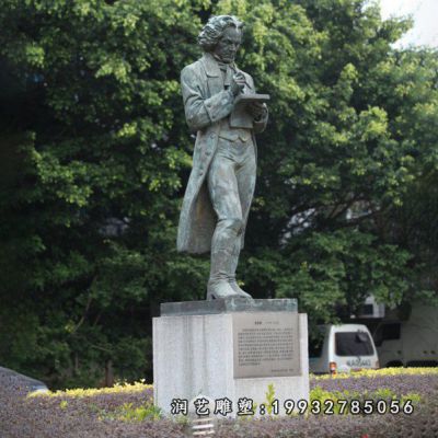 贝多芬人物铜雕
