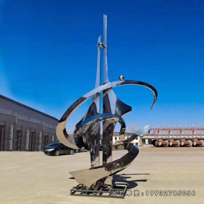 校园不锈钢景观创意雕塑