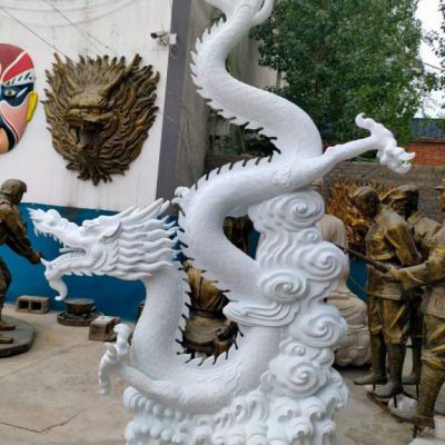 游乐场动物龙石雕